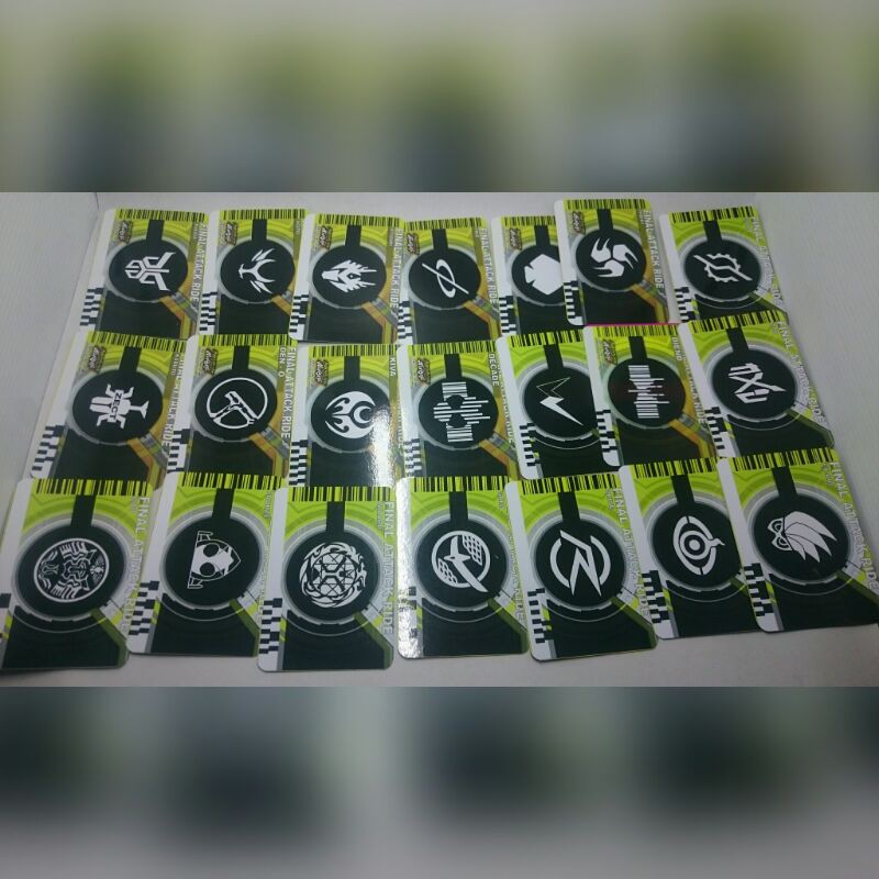 Complete Kamen Rider Decade Final Attack Ride Card | Shopee Philippines