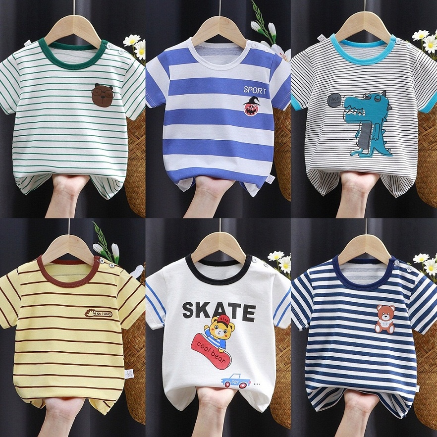 0-6yrs Baby Kids Tshirt Tops For Boy and Girl | Shopee Philippines