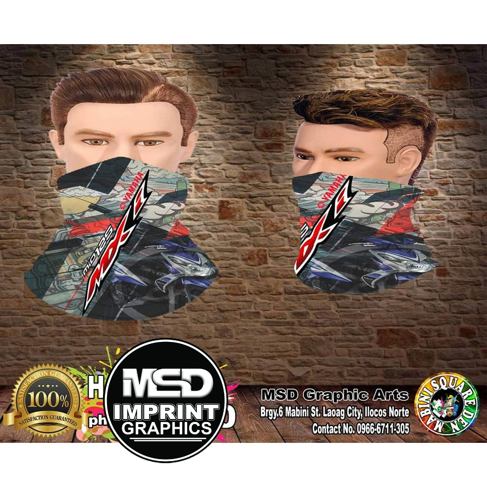 MXI HALF MASK FULL SUBLIMATION | Shopee Philippines
