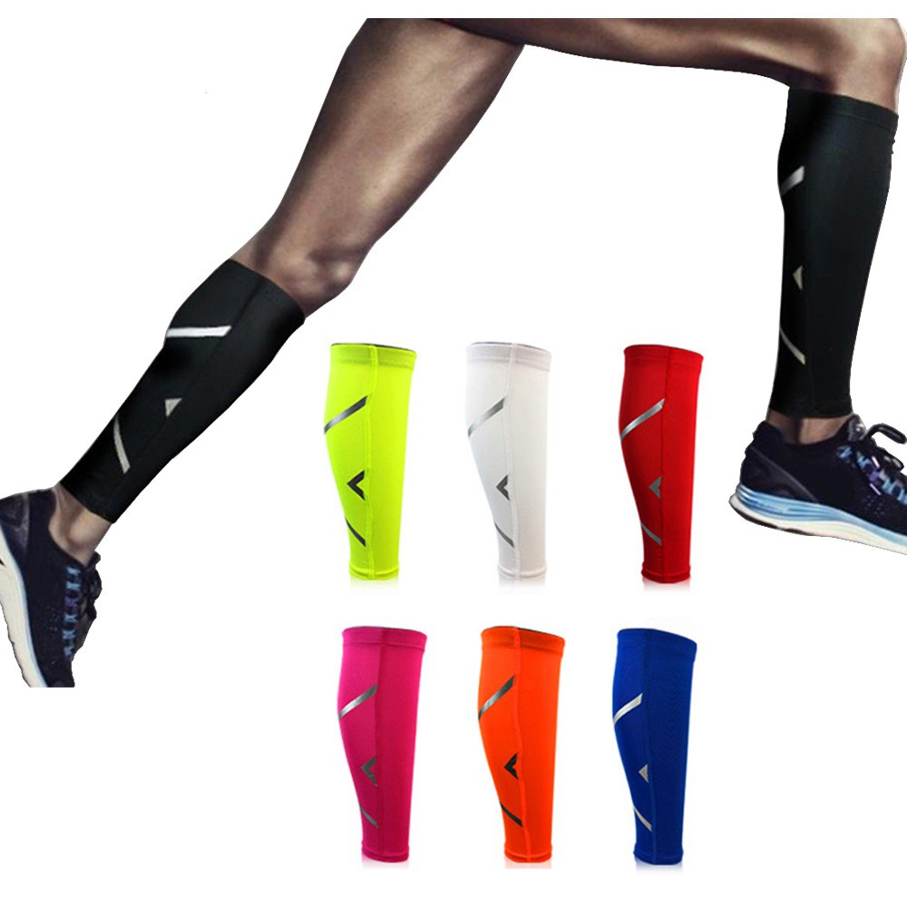 Sports Leg Calf Compression Sleeve Basketball Football Calf Shin Guard  Cycling 