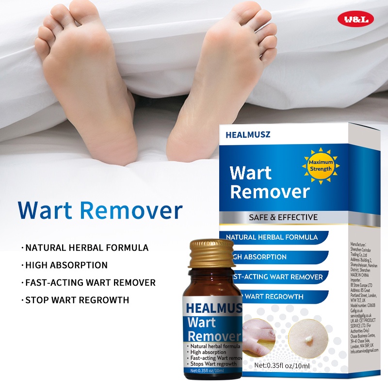 W&L gram wart liquid acuminate wart remover plantar repair antibacterial wart removal cream