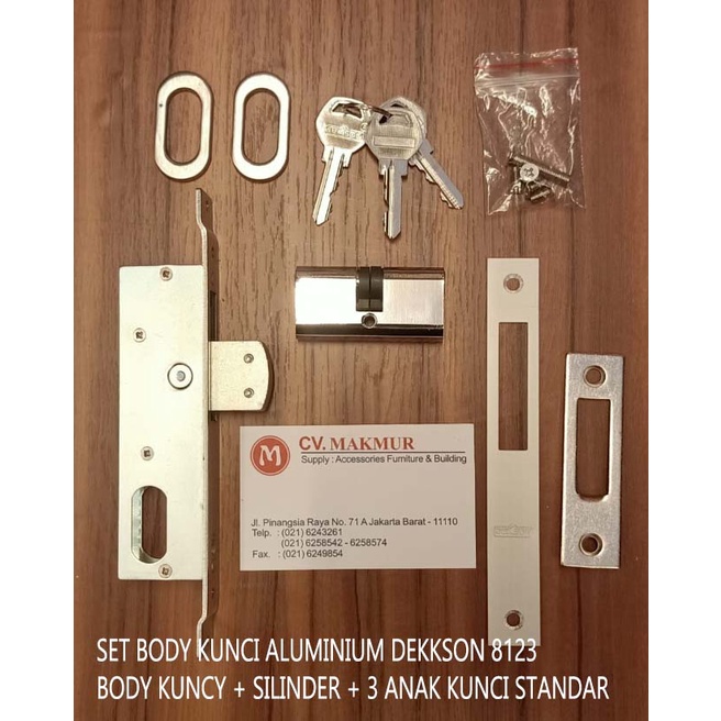 Dekkson KC 8123 Aluminum Swing Door Lock For Small Frame Shopee