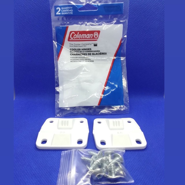 COLEMAN Cooler Replacement Plastic Hinges and Screw Set Shopee