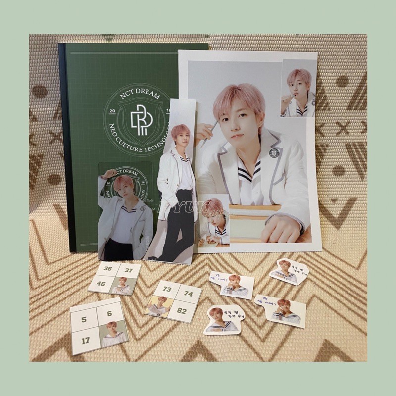 Renjun NCT DREAM Back To School Kit B2S clear bookmark sticker | Shopee ...