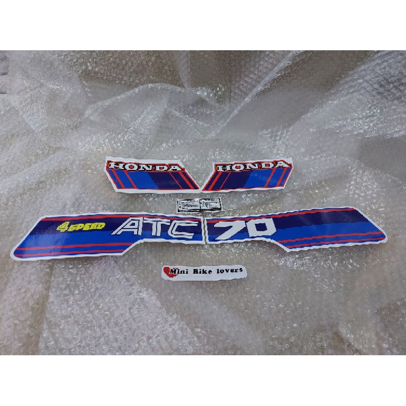 Honda Atc70 Sticker* | Shopee Philippines