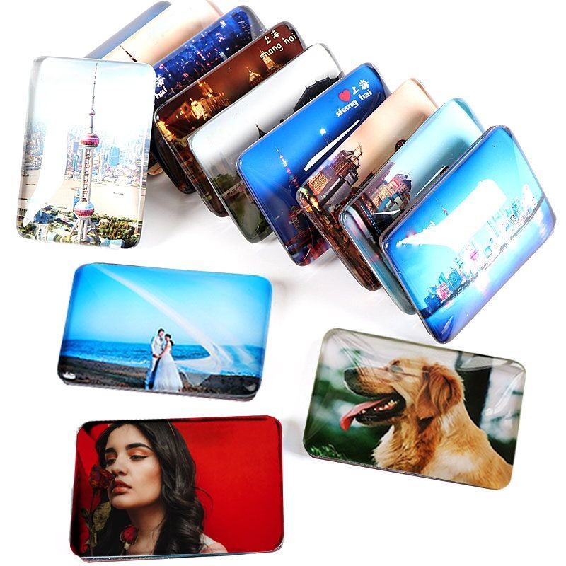 Personal Custom Refrigerator Magnets Sticker 1PCS Fridge Magnet Your ...