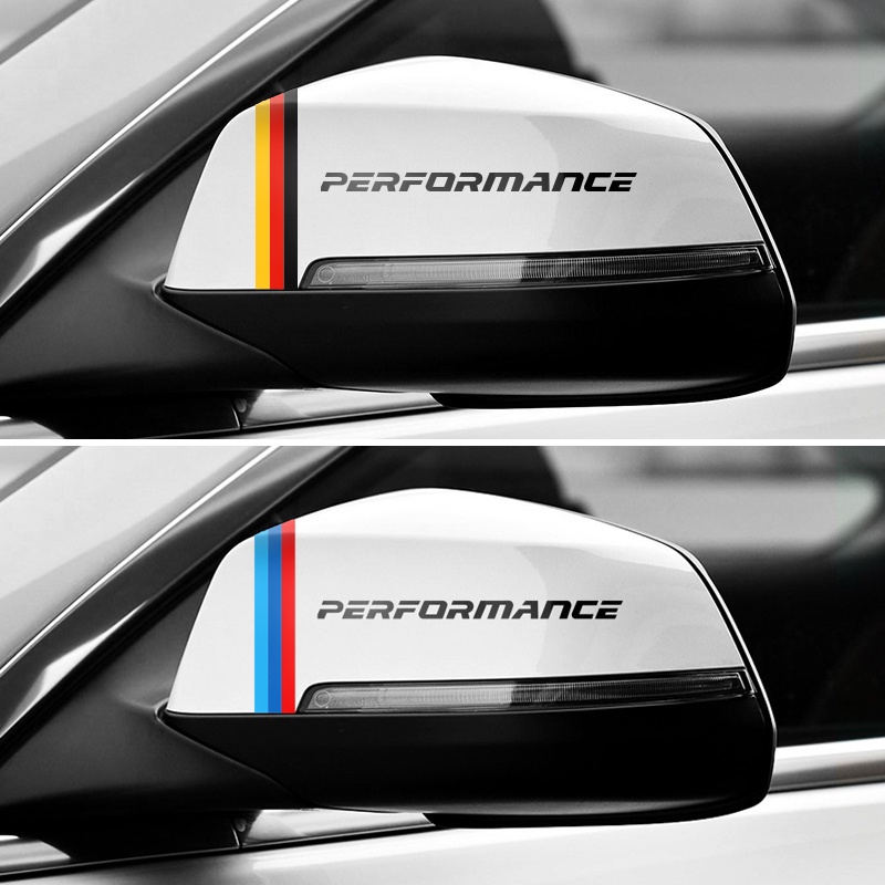 ♀☬Car Rearview Mirror Sticker Personalized Modification Mirror Car ...