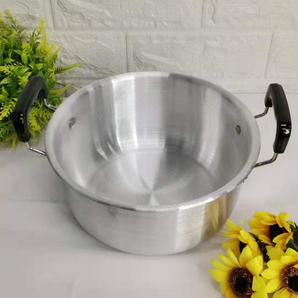 Stainless Steel Cooking Pot With Side to Side Handle Kaserola ...