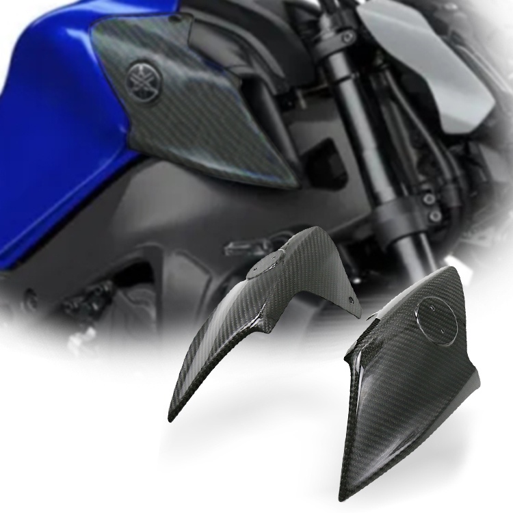 Barres D'appui Arrière Pour Yamaha MT-09 / FZ09 2021-2023 - Aluminium CNC - Bleu Ou Noir - Pour Passager