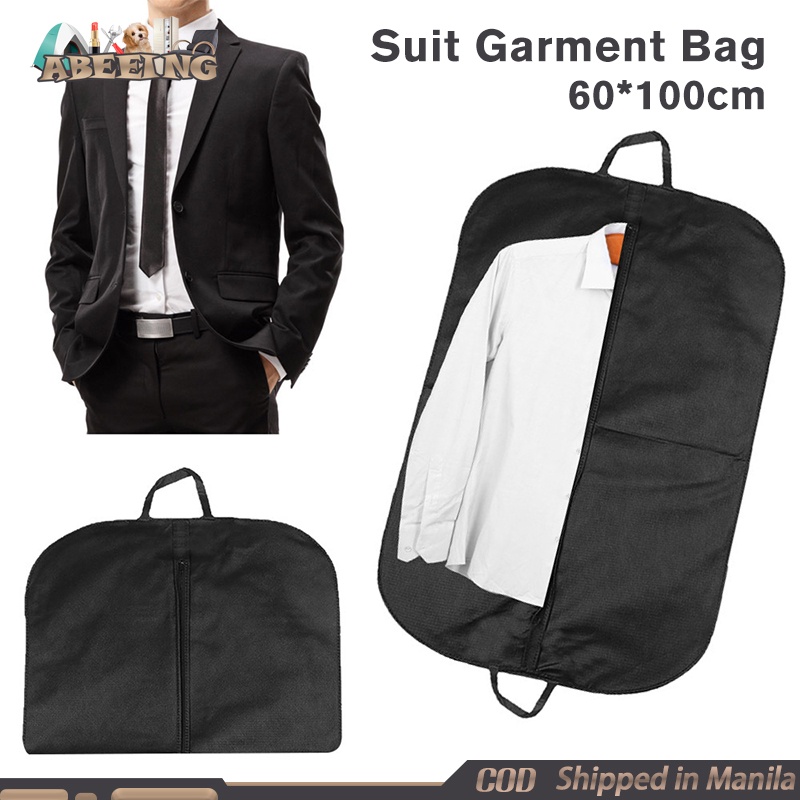 Suit Garment Bag Portable Clothes Dust Cover For Storage And Travel