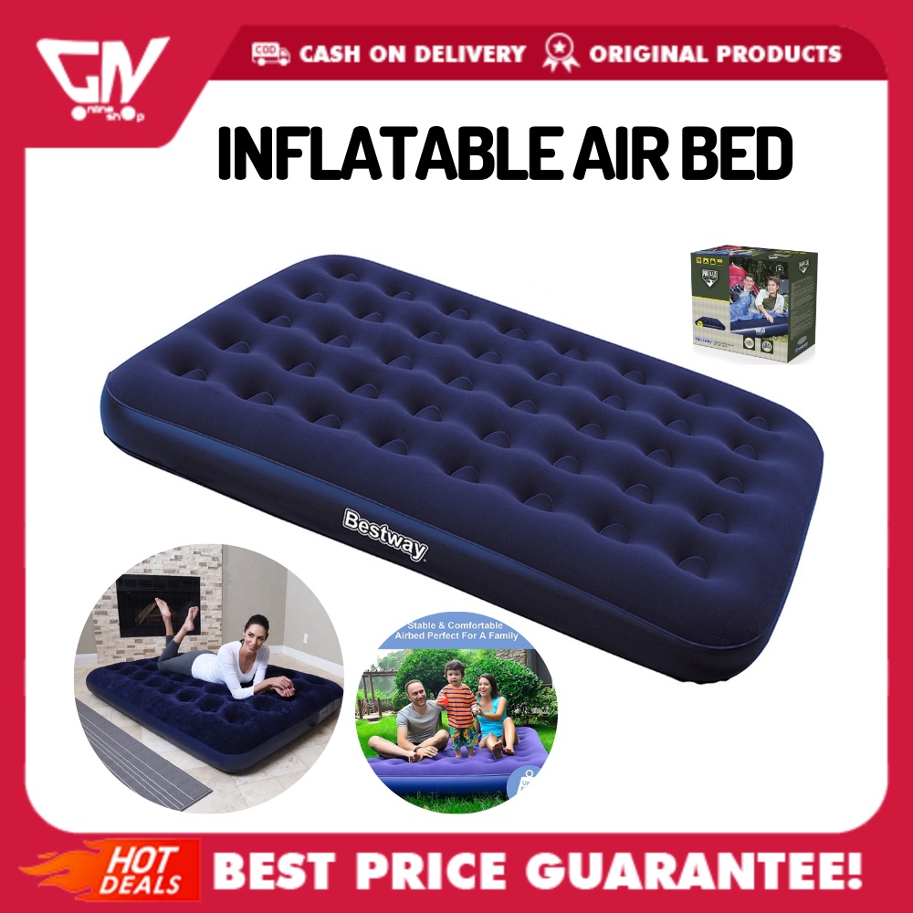 Inflatable Air Bed Single/Double/King Size Inflatable Air Bed Shopee