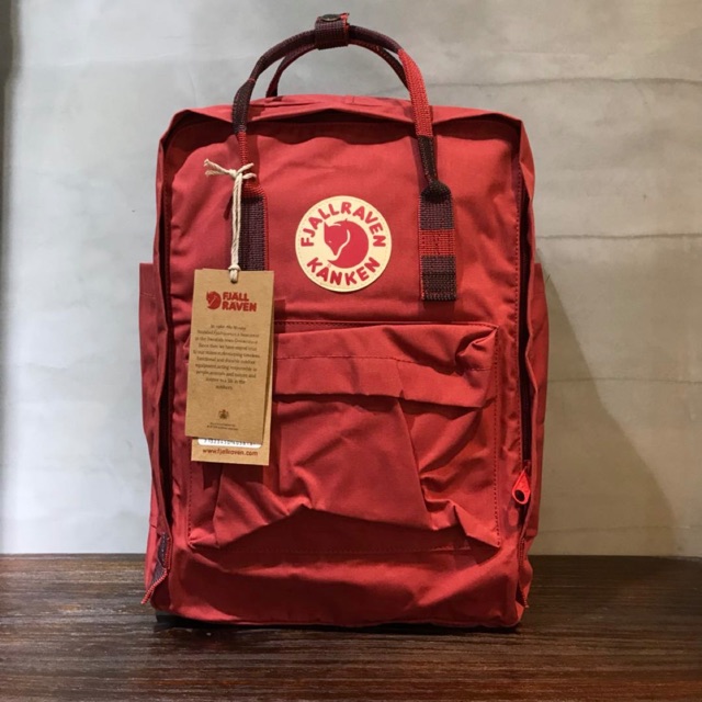 Kanken backpack deep red hotsell