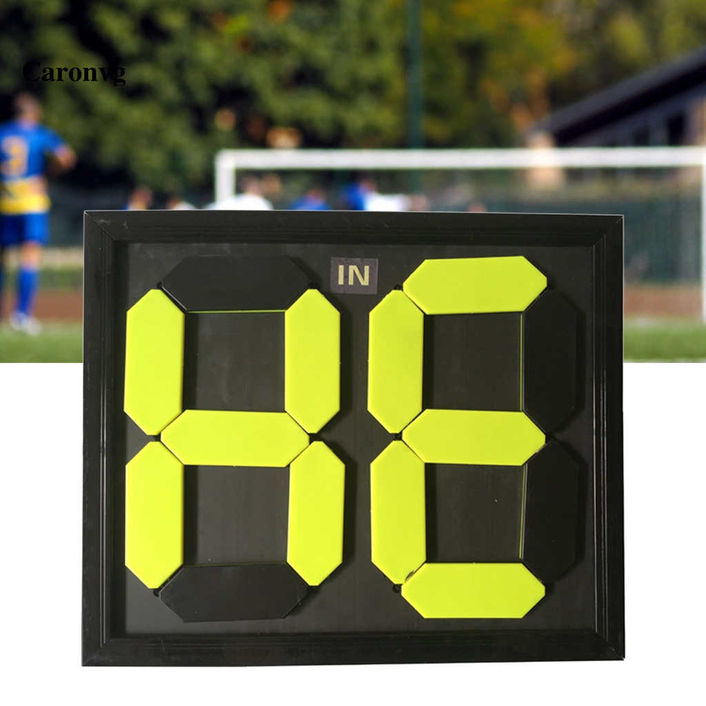 Ca ABS 2Digit Scoreboard Fluorescent 2Digit Football Substitution