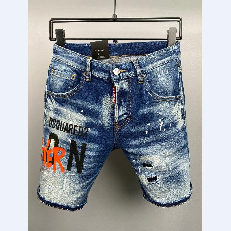 Dsquared2 Summer Men s Short Jeans Fashion Casual Slim High