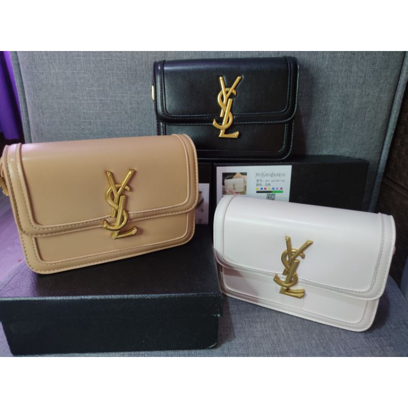 PREMIUM QUALITY YSL SLING BAG WITH COMPLETE INCLUSION (BOX, DUSTBAG