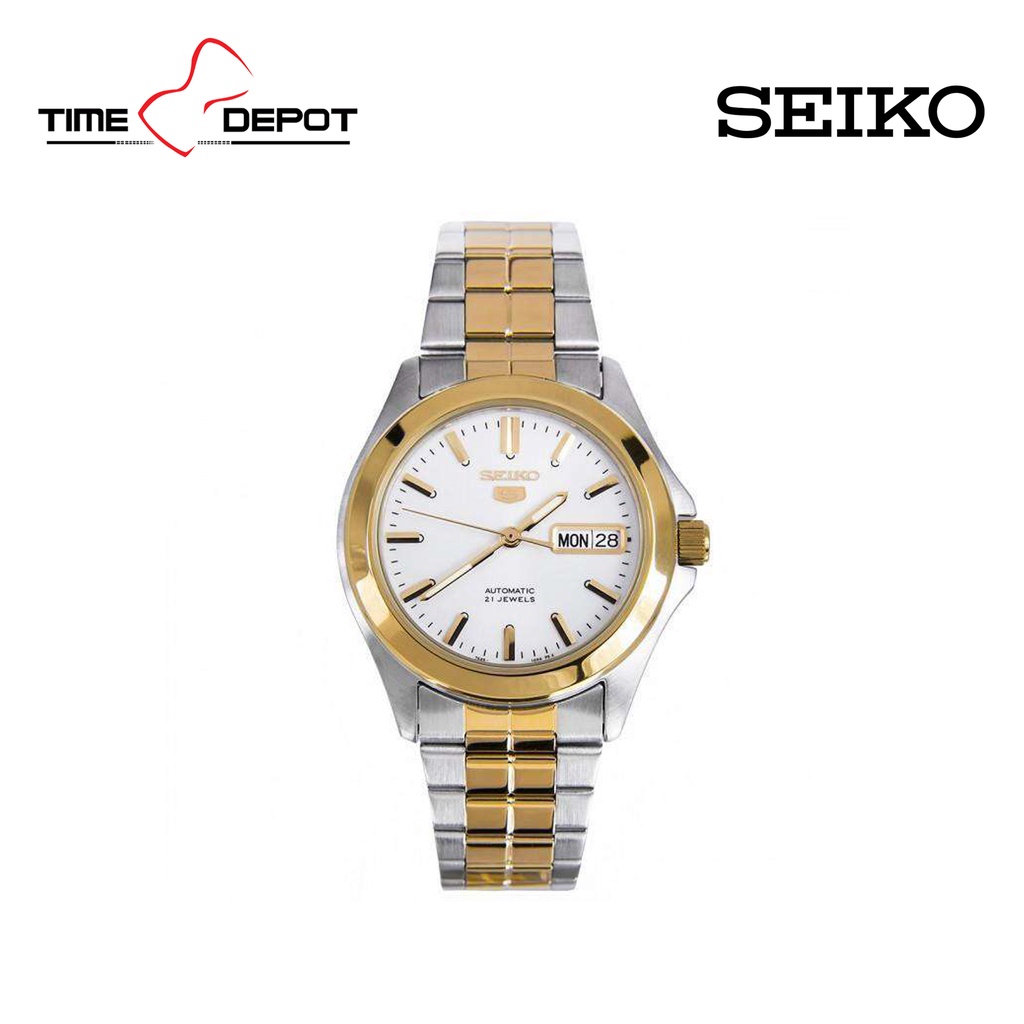 Seiko 5 SNKK94K1 Automatic Two Tone Stainless Steel Strap Watch For Men Shopee Philippines