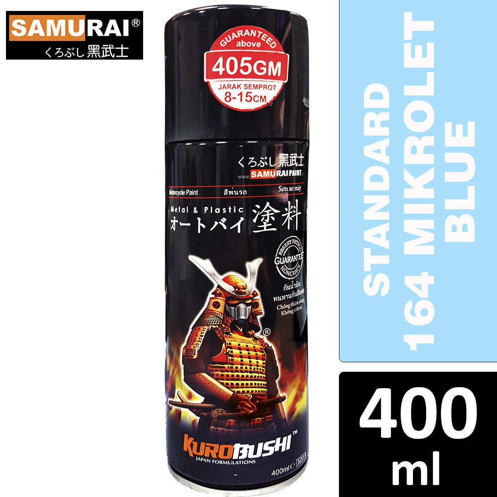 SAMURAI PAINT MIKROLET BLUE 164 | Shopee Philippines