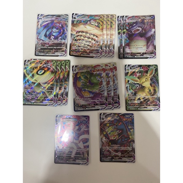 Pokemon Card Game Thai Language RRR Level Various Sets Separate 1 Sheet ...
