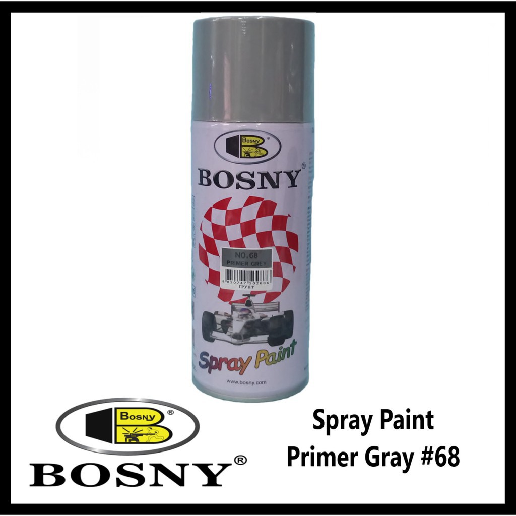Bosny 100% Acrylic Spray Paint (Assorted Colors) Shopee Philippines
