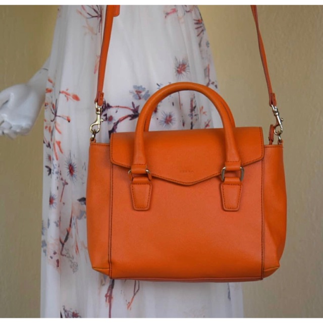 Beautiful Authentic Brera Orange Sling Bag