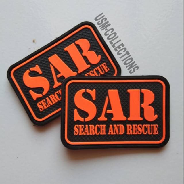 SAR Rubber Patch (Sarch And Rescue) BASARNAS/ BPBD/ TIMSAR/ RESCUE ...