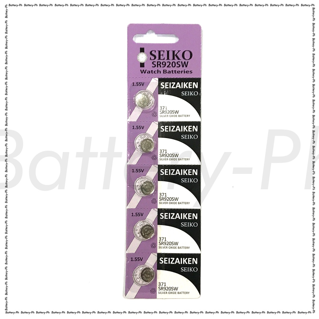 Seiko SR920SW Pack of 5pcs (battery-ph) | Shopee Philippines