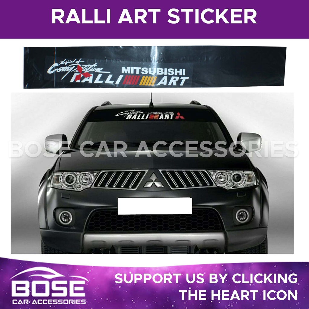 Universal Letter Reflective Front Rear Windshield Decal Car Styling ...