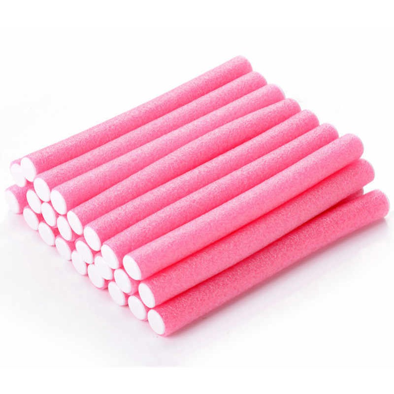 Pack 10PCS Soft Foam Bendy Twist Curls Tool Hair Roller