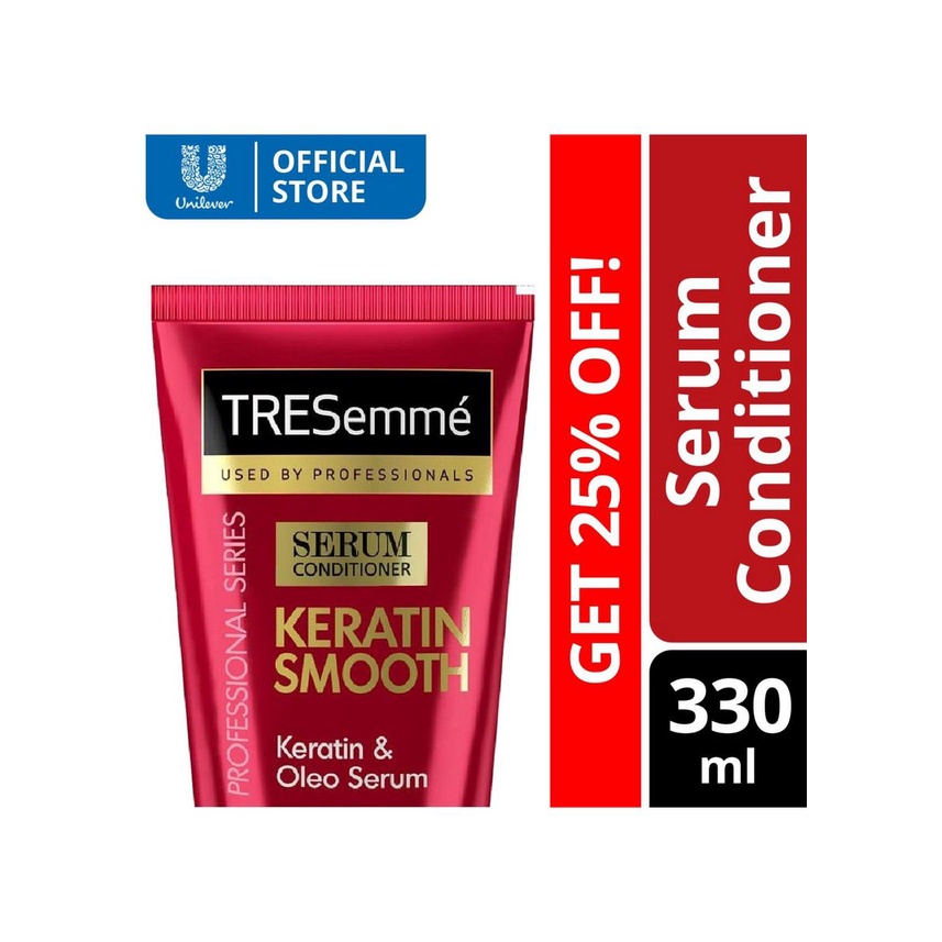 TresemmÉ Keratin Smooth Kera10 Serum Conditioner 330ml Shopee Philippines