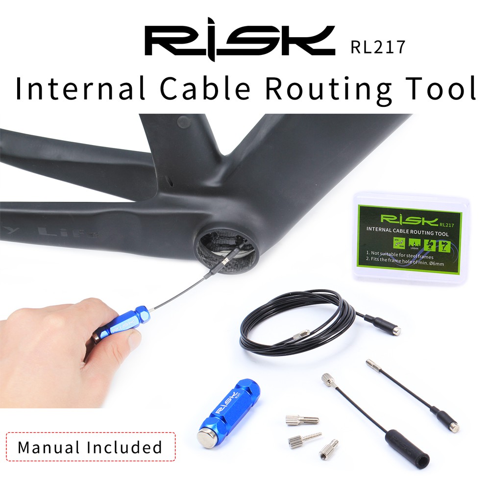 Risk Mtb/Road Bike Internal Cable Routing Tool For Bicycle Frame Shift ...