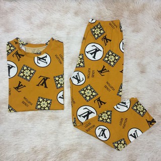 Louis Vuitton Printed Pajama Terno