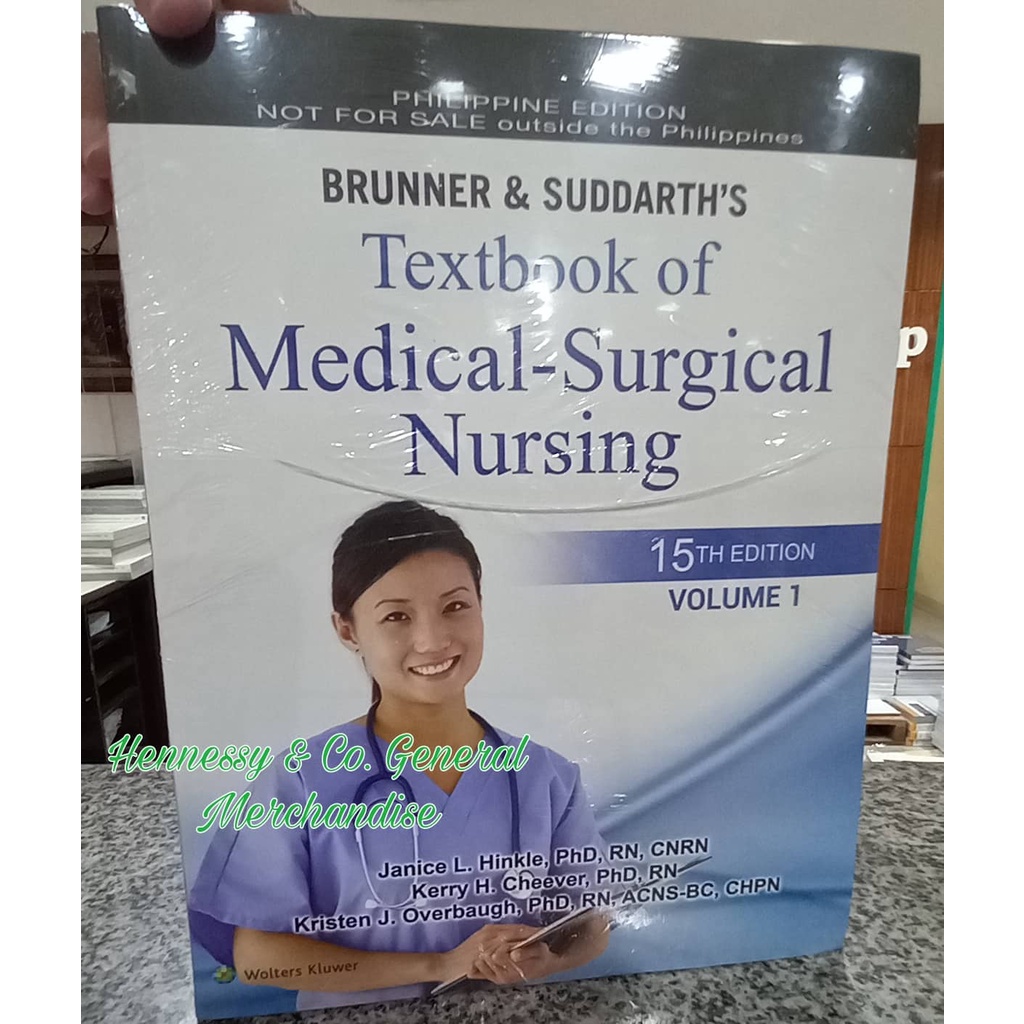 Brunner & Suddarth's Textbook Of Medical-Surgical Nursing 15th Edition ...