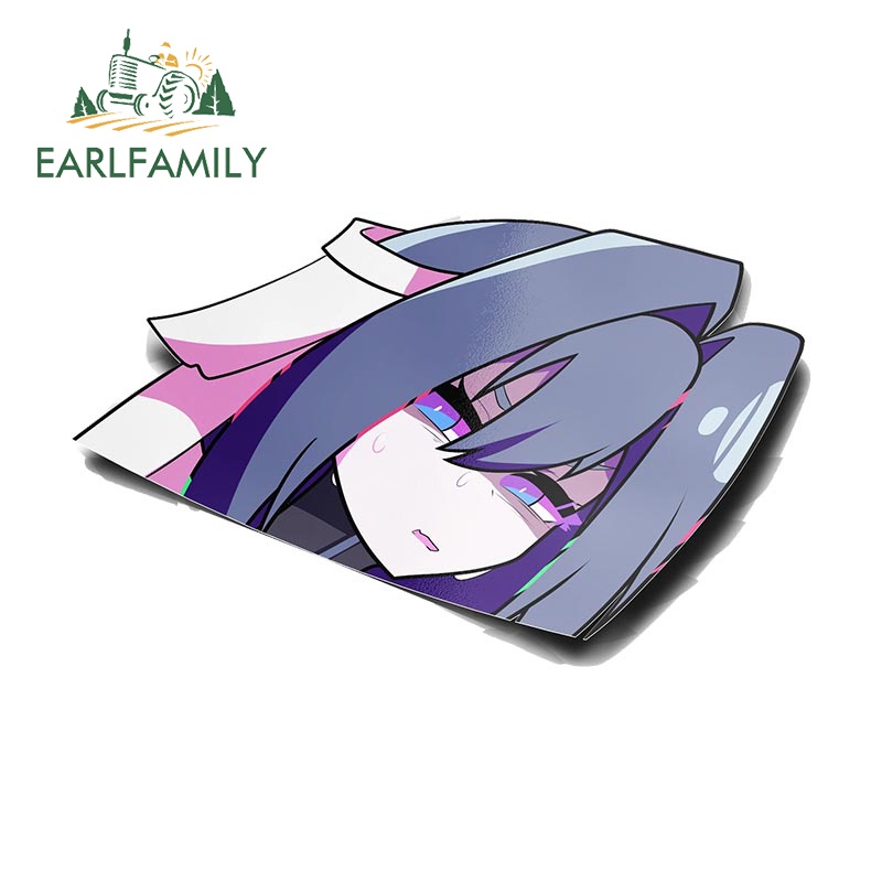 EARLFAMILY 13cm x 7.9cm for kronii Peeker Hololive Car Stickers Vinyl ...