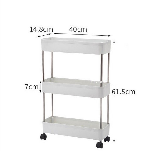 Versatile Stacking Shelves - Trolley Shelves Stacking Wheels | Shopee ...