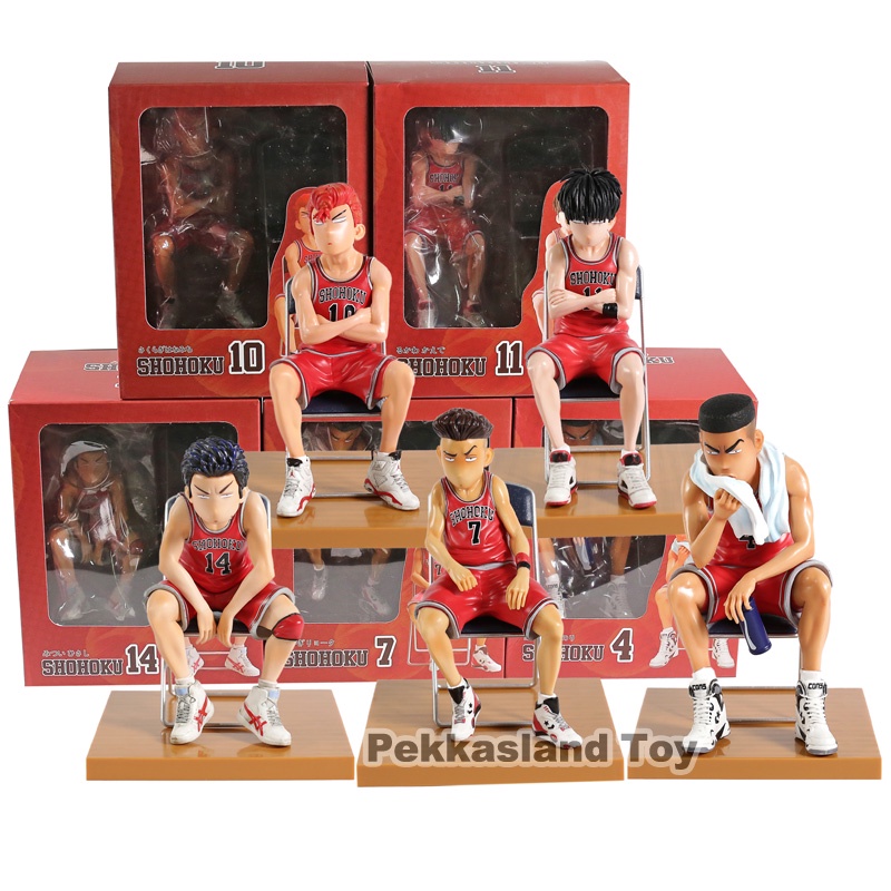 Pvc Shohoku Full Set Chair Slam Dunk Action Figure Hanamichi Sakuragi 