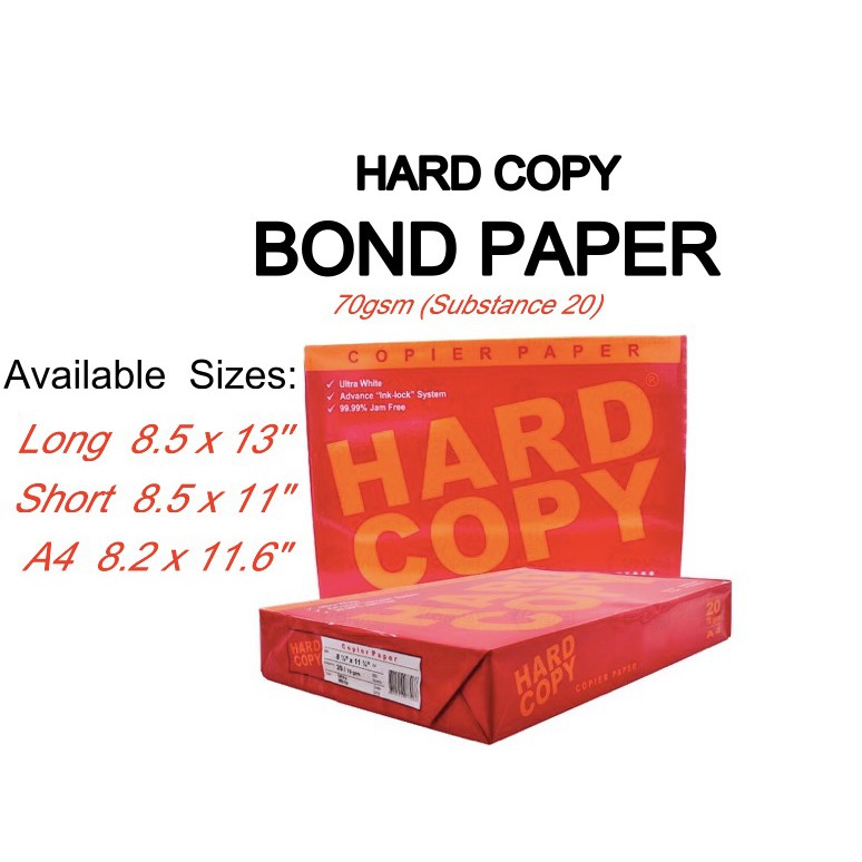 research paper long or short bond paper