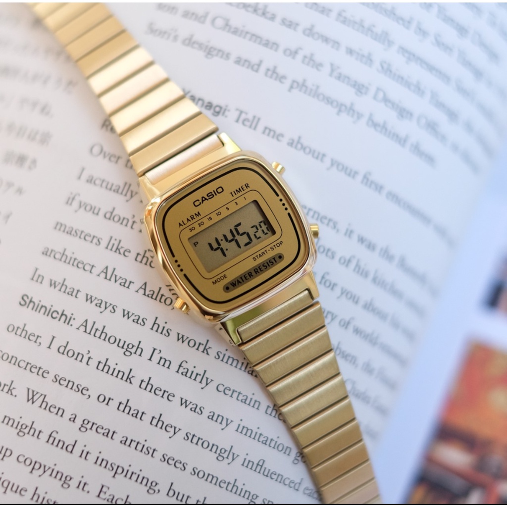 CASIO watch for digital watch women watch LA670WA-1 small watch vintage ...
