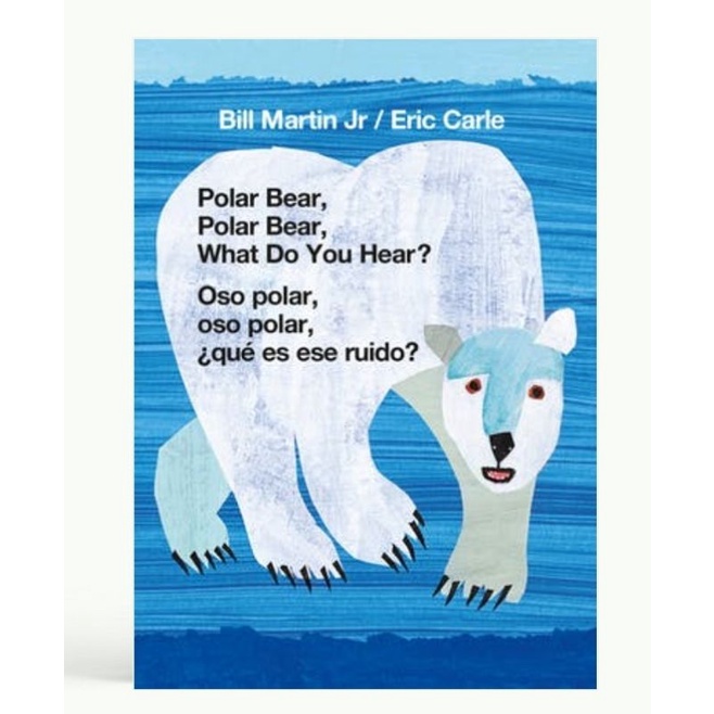 BOARD BOOK: Polar Bear, Polar Bear, What Do You Hear? | Shopee Philippines