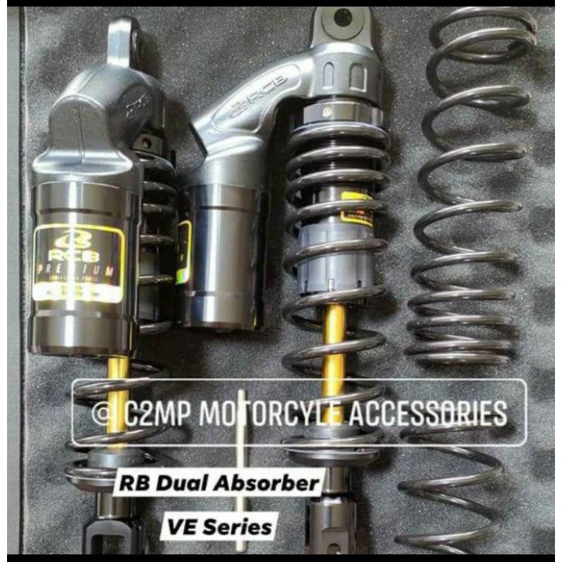 Rcb Dual Shock Absorber Ve Series Aerox Nmax Mm Shopee Philippines