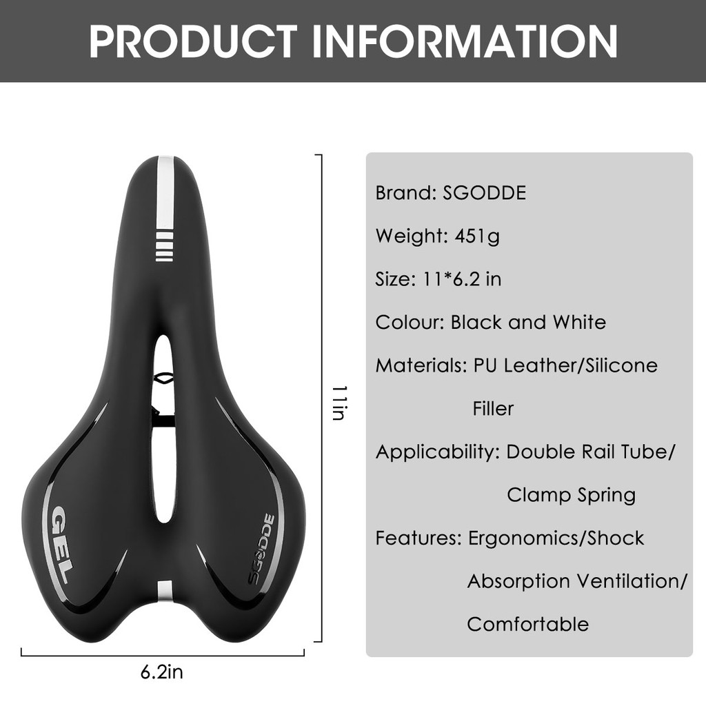 Bicycle saddle size chart hotsell