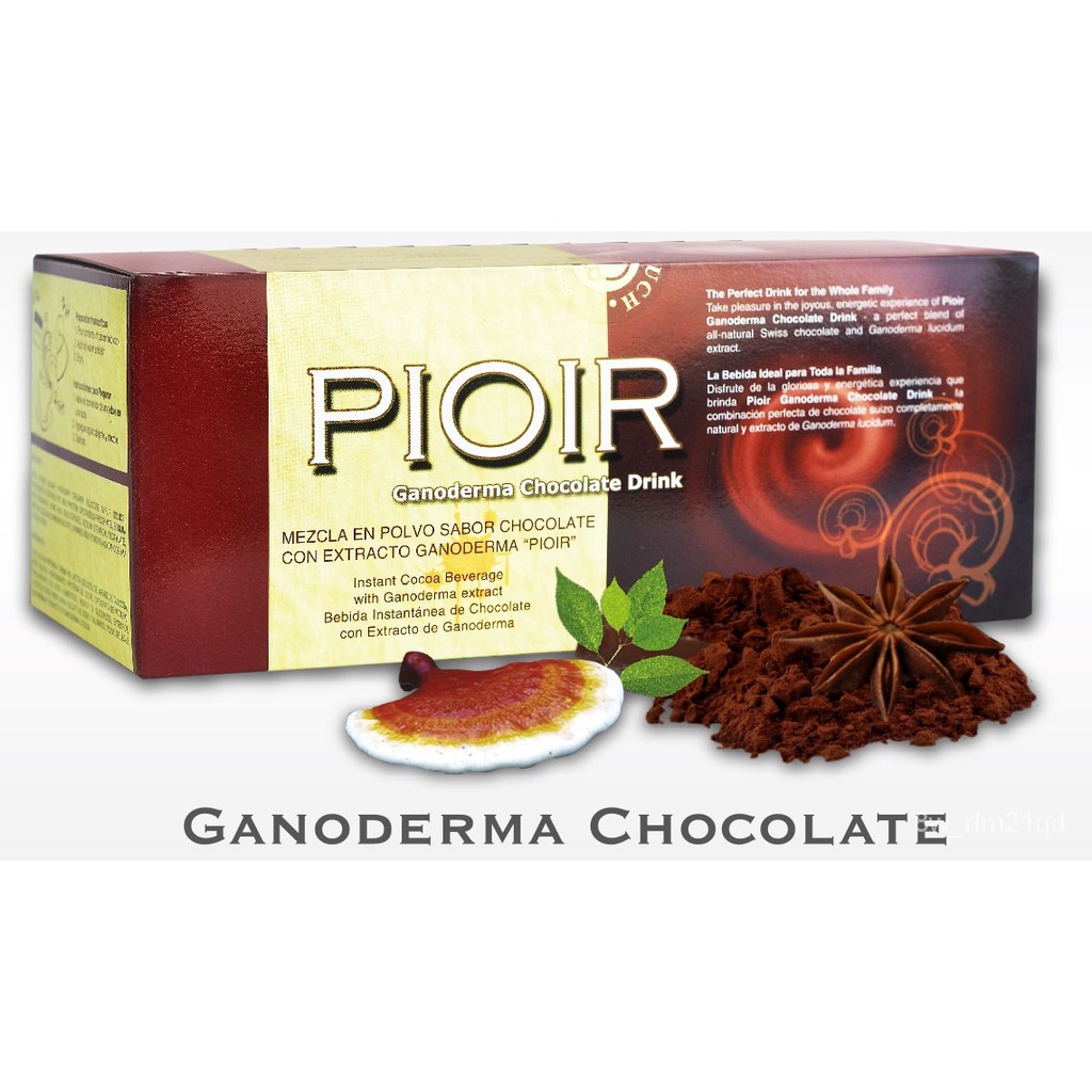 Pioir Ganoderma Chocolate Drink 20(Sachets) | Shopee Philippines