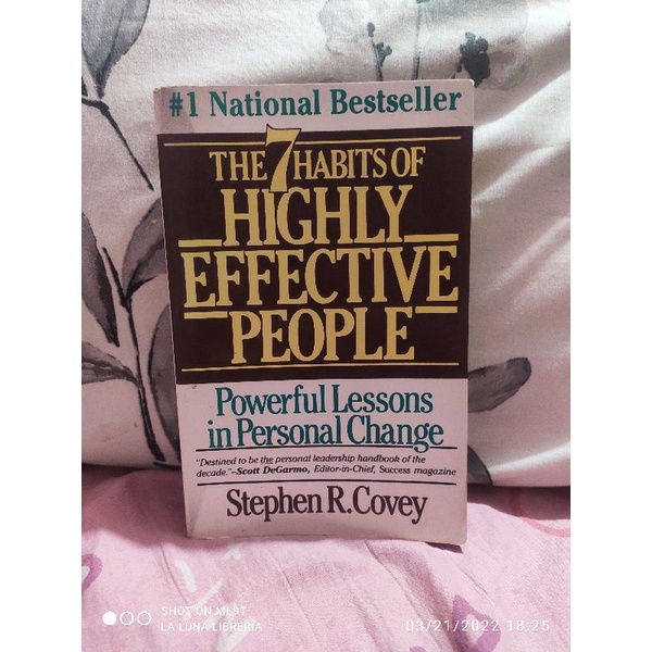 The 7 Habits of Highly Effective People by Stephen R. Covey TPB ...