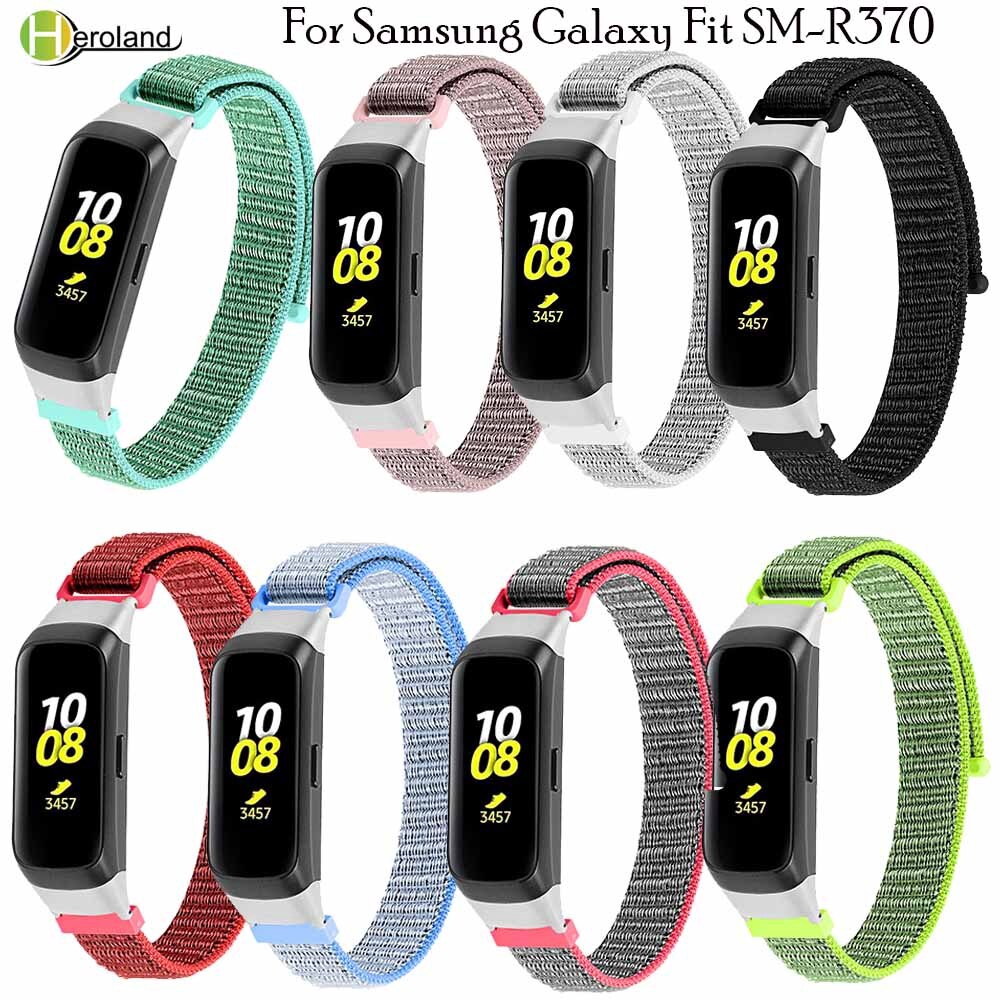 Nylon Strap Watch Band For Samsung galaxy fit SM-R370 smart Wristband ...