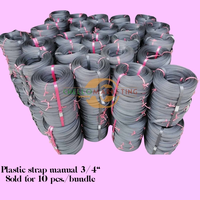 Plastic strap 3/4 manual | 10 pcs./spool | Shopee Philippines