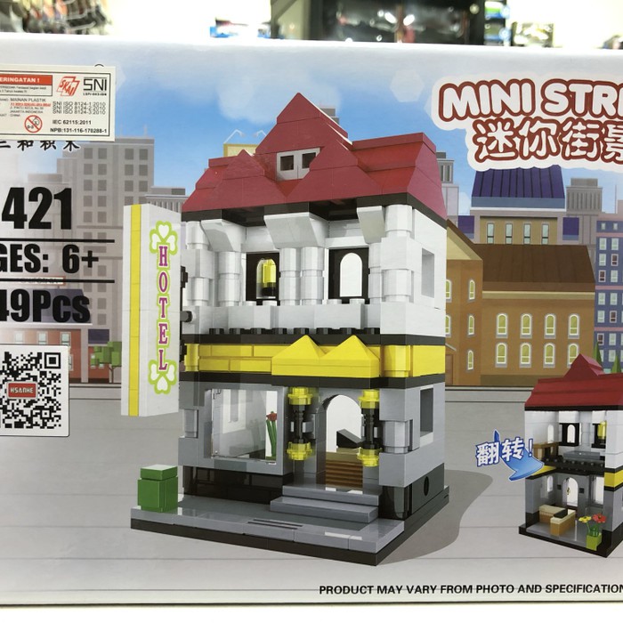 Brick Hsanhe - Mini Street Store Block (Hotel) - 6421 | Shopee Philippines