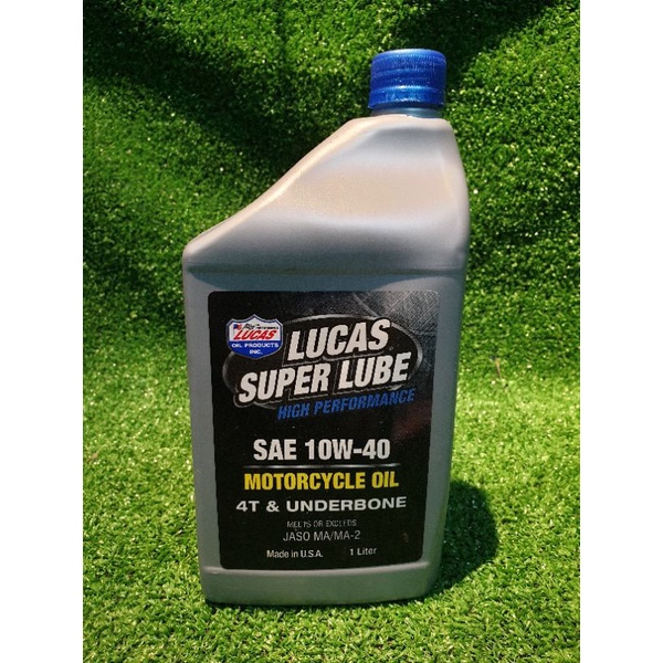 Lucas Super Lube High Performance Sae 10w 40 Scooter And Underbone Shopee Philippines 3111