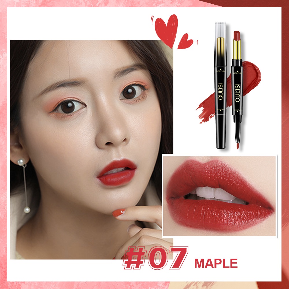 OULISI Lip Liner Pencil Matte Highly Pigmented Lipstick Lipliner