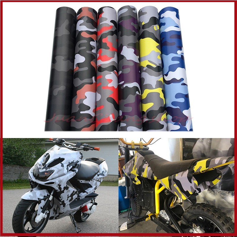 Camouflage wrap for discount bike