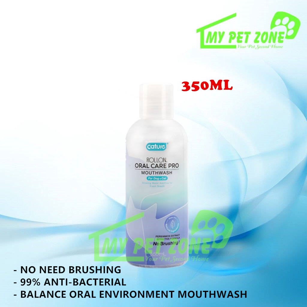Cature Rollon Oral Care Pro Mouthwash (Dog & Cat) 350ML Shopee