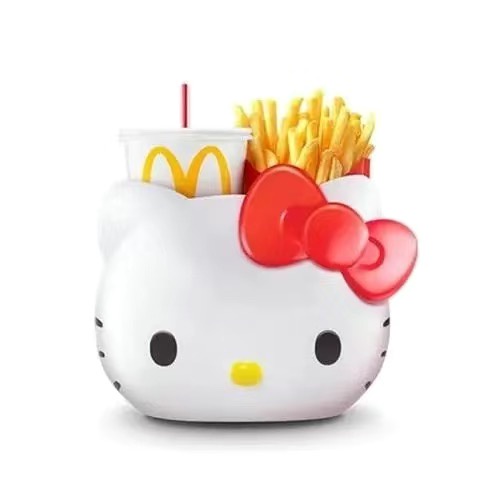 【Preorder】Hellokitty Basket Car Storage Food Car Cup Holder McDonald's Seat Back Organize